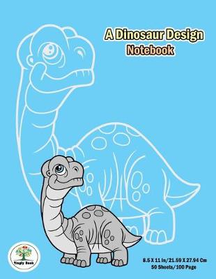 Book cover for A dinosaur Design Notebook