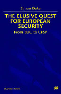 Book cover for The Elusive Quest For European Security