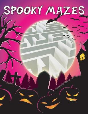 Book cover for Spooky Mazes