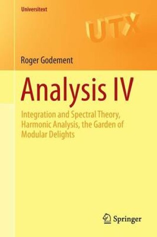 Cover of Analysis IV