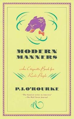 Cover of Modern Manners