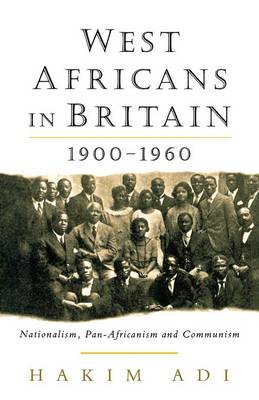 Book cover for West Africans in Britain, 1900-60