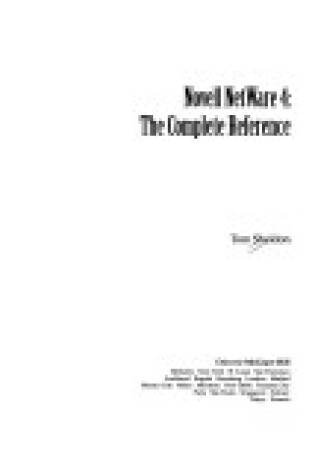 Cover of Novell Netware 4