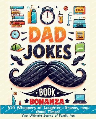 Book cover for Dad Jokes Book Bonanza