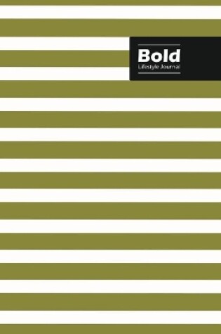 Cover of Bold Lifestyle Journal, Creative Write-in Notebook, Dotted Lines, Wide Ruled, Medium Size (A5), 6 x 9 (Beige)