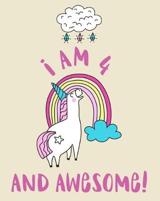 Book cover for I Am 4 And Awesome