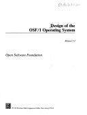 Book cover for Design of the OSF/1 Operating System