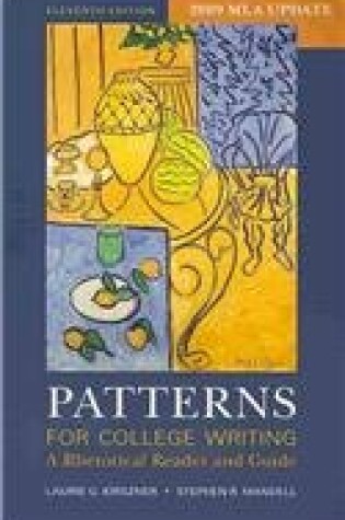 Cover of Patterns for College Writing with 2009 MLA Update & Pocket Style Manual 5e with 2009 MLA Update