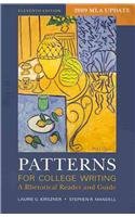 Book cover for Patterns for College Writing with 2009 MLA Update & Pocket Style Manual 5e with 2009 MLA Update