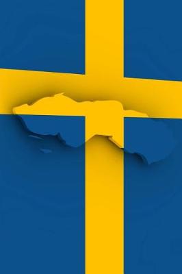 Book cover for Cool Flag of Sweden with Map Journal