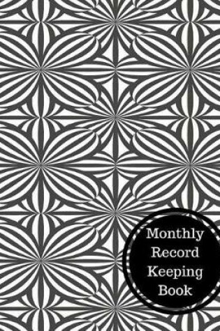 Cover of Monthly Record Keeping Book