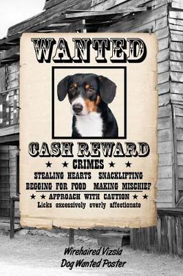 Book cover for Wirehaired Vizsla Dog Wanted Poster