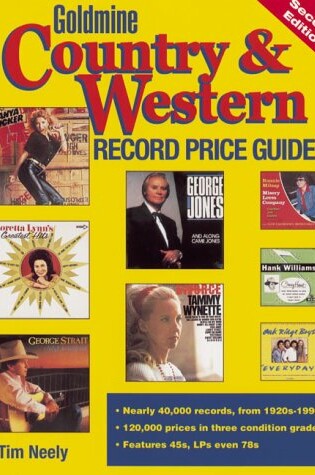 Cover of Goldmine Country & Western Record Price Guide