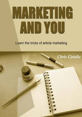 Book cover for Marketing and You