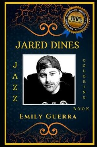 Cover of Jared Dines Jazz Coloring Book