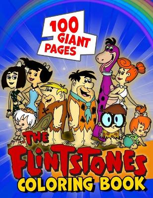 Book cover for The Flintstones Coloring Book