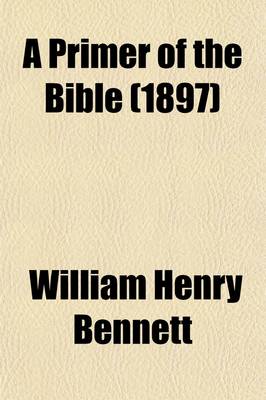 Book cover for A Primer of the Bible