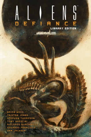 Book cover for Aliens: Defiance Library Edition