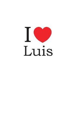 Book cover for I Love Luis