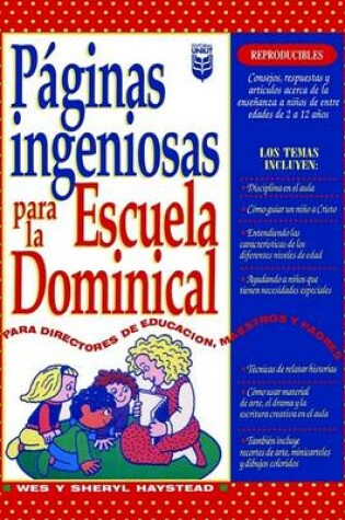 Cover of Paginas Ingeniosas Para la Escuela Dominical