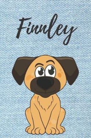 Cover of Personalisiertes Notizbuch - Hunde Finnley