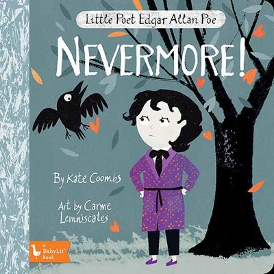 Book cover for Little Poet Edgar Allan Poe: Nevermore!