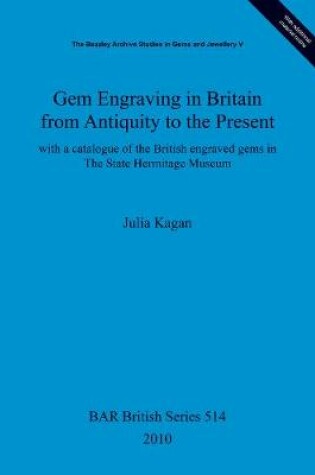 Cover of Gem engraving in Britain from antiquity to the present