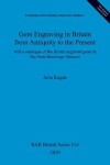 Book cover for Gem engraving in Britain from antiquity to the present