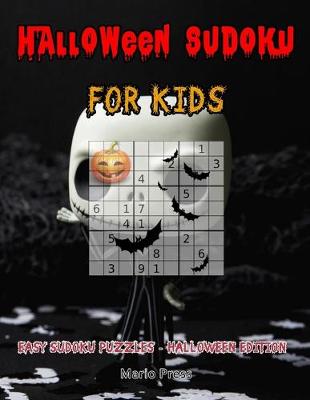 Book cover for Halloween Sudoku For Kids