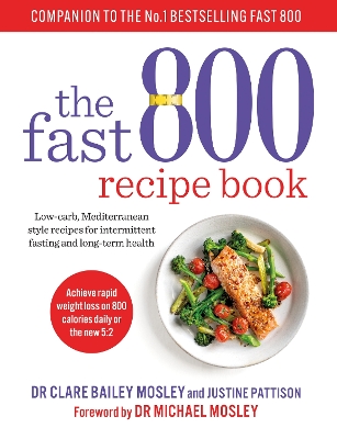 Book cover for The Fast 800 Recipe Book