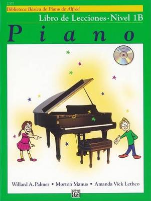 Book cover for Alfred's Basic Piano Library Lesson Book, Bk 1b