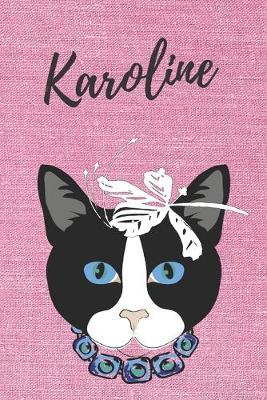 Book cover for Notizbuch-Katzen / Malbuch / Tagebuch Karoline