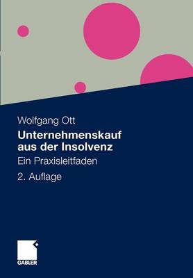 Book cover for Unternehmenskauf aus der Insolvenz