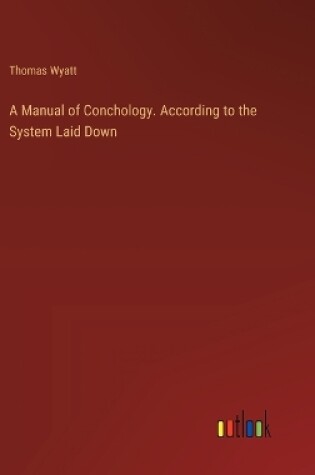 Cover of A Manual of Conchology. According to the System Laid Down