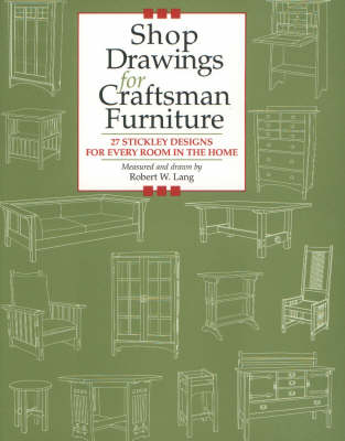 Cover of Shop Drawings for Craftsman Furniture