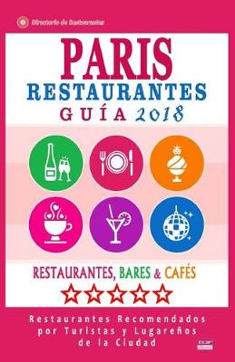 Cover of Paris Guia de Restaurantes 2018