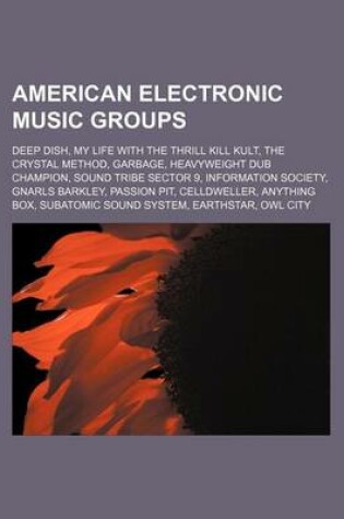 Cover of American Electronic Music Groups