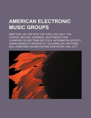 Book cover for American Electronic Music Groups