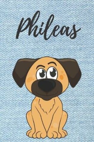 Cover of Phileas Malbuch Hunde / Notizbuch / Tagebuch / Journal / DIN A5 / Geschenk