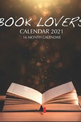 Cover of Book Lover's Calendar 2021