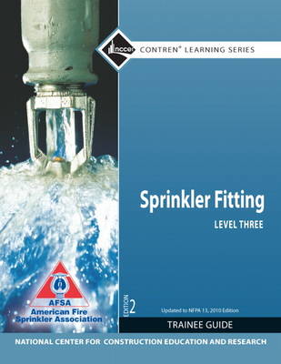 Book cover for Sprinkler Fitter Level 3 Trainee Guide, NFPA Update