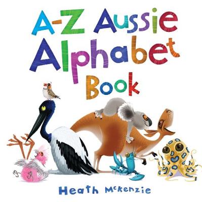 Book cover for A-Z Aussie Alphabet Book