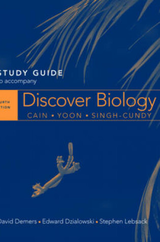 Cover of Study Guide to accompany Discover Biology