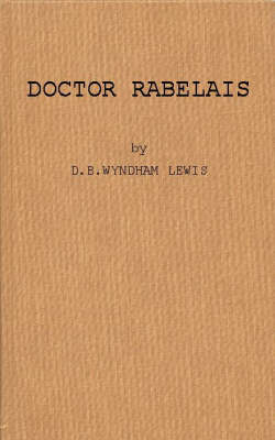 Book cover for Doctor Rabelais.