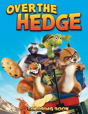 Book cover for Over the Hedge Coloring Book