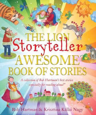 Book cover for The Lion Storyteller Awesome Book of Stories