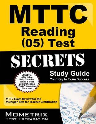 Cover of Mttc Reading (05) Test Secrets Study Guide