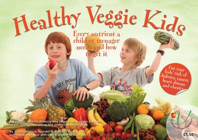 Book cover for Healthy Veggie Kids