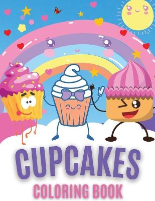 Book cover for Cupcakes Coloring Book