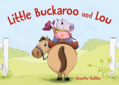 Book cover for Little Buckaroo and Lou